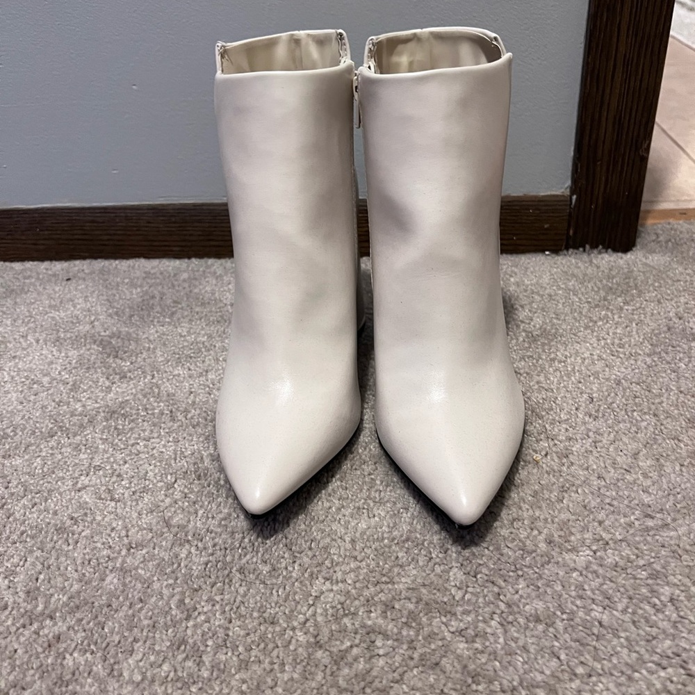 White booties